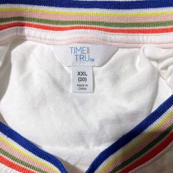 NWT Time and True Womens XXL Graphic Tshirt It’s Cool to be Kind Soft Loose Fit - Picture 7 of 10